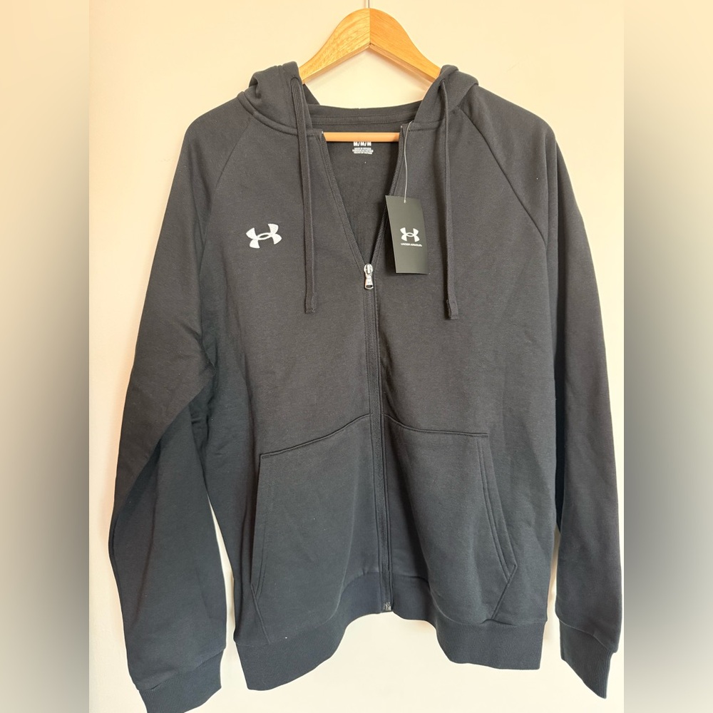 Under Armour Charcoal Full-Zip Hoodie